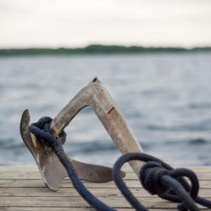 Bruce anchor on florida dock