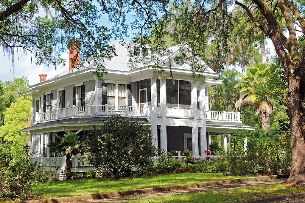 A historic home in Brooksville, Florida