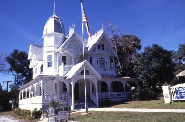 The historic Donnelly house in Mount Dora, Florida