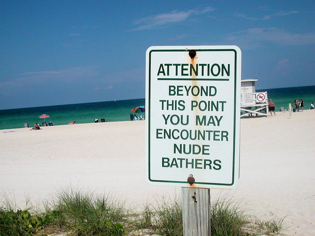 Clothing Optional Nude Beaches in Florida picture