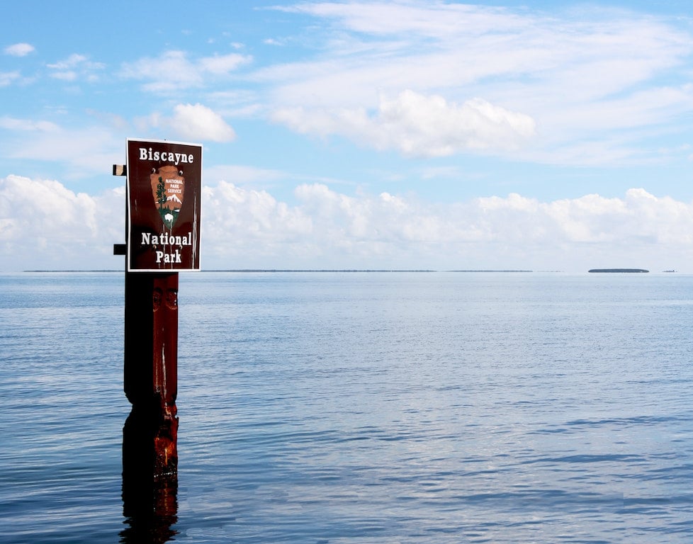 Biscayne National Park in Florida