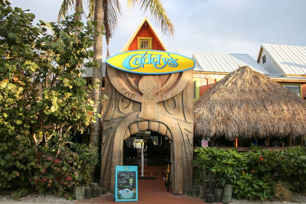 Caddy's restaurant Madeira Beach, Florida, John's Pass Village