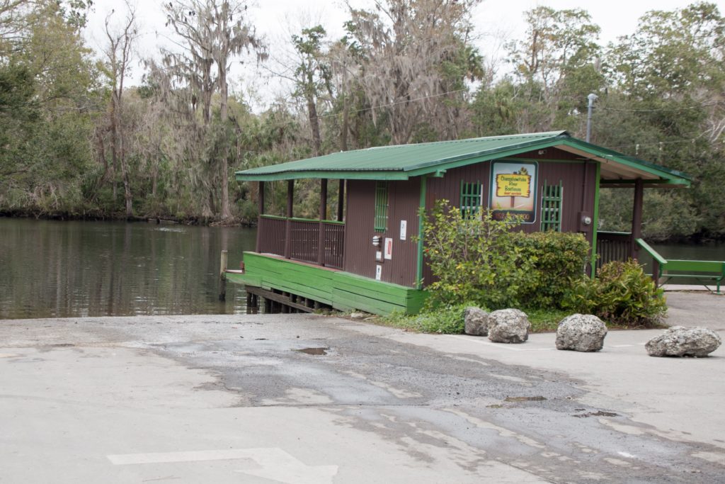 The Chassahowitzka River Boat Ramp