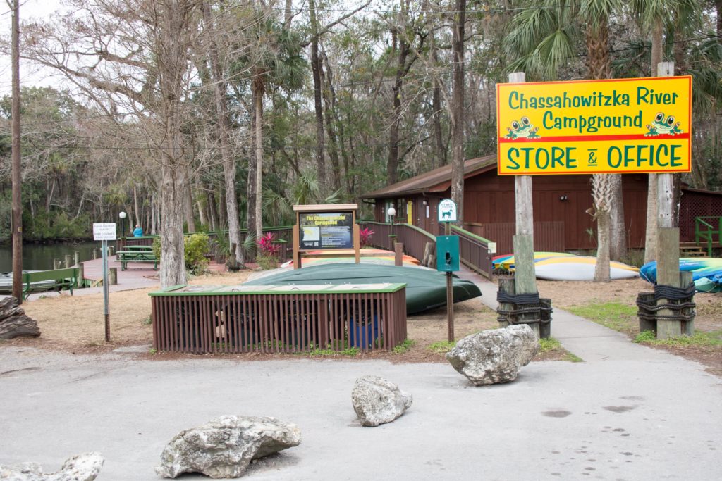The Chassahowitzka River Campground Office