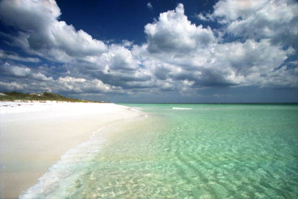 Grayton Beach State Park, Florida crystal clear water