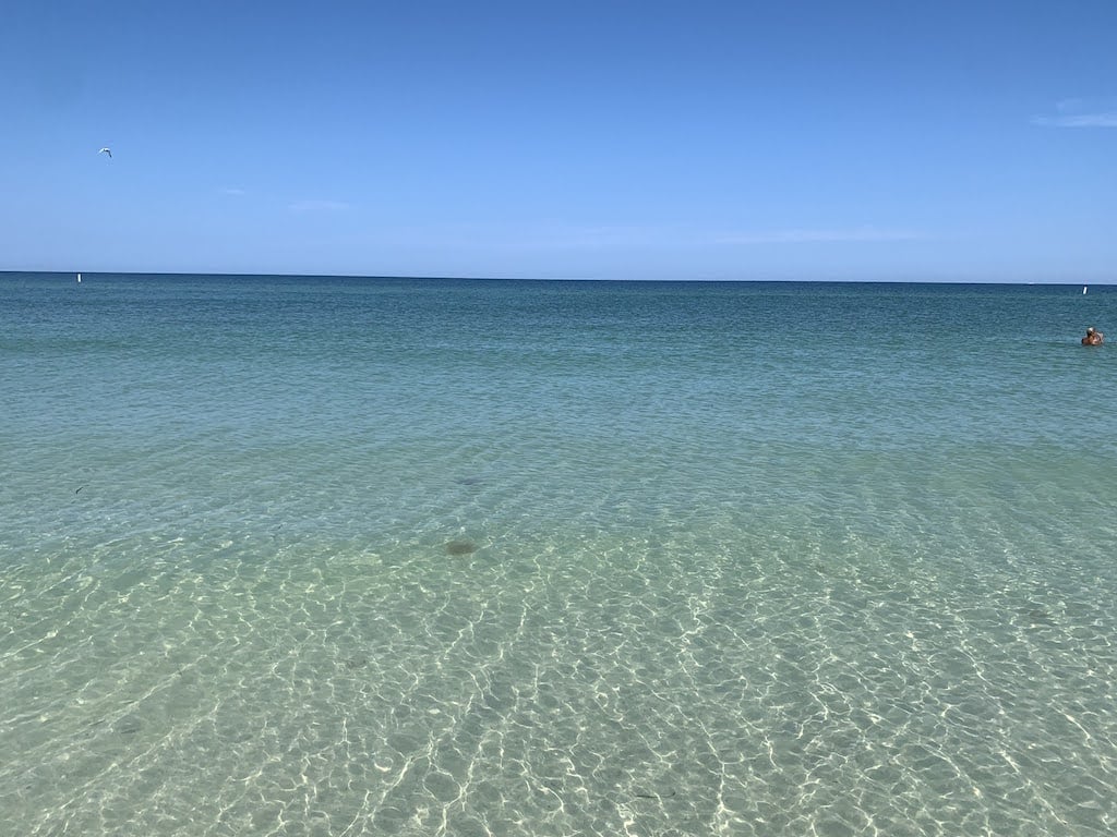 Gulf of Mexico Beach, clearest water in Florida