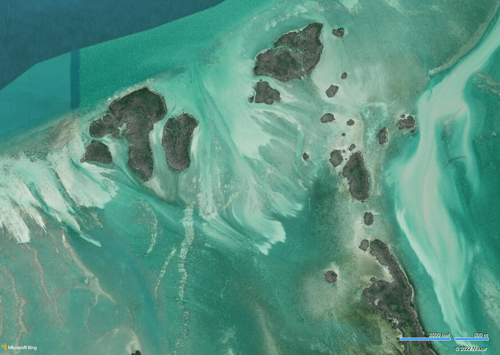 Aerial image of Content Keys in Florida Keys