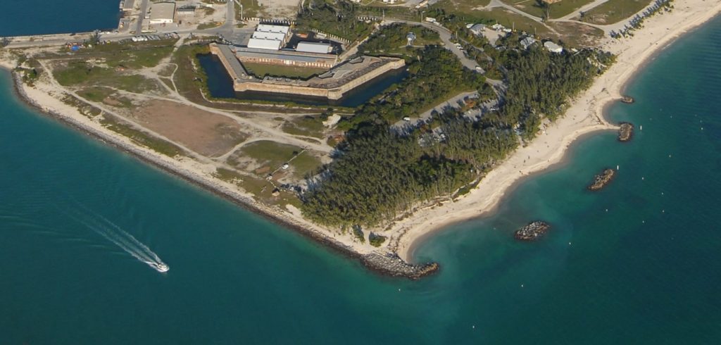 Fort Zachary Taylor in Key West, Florida