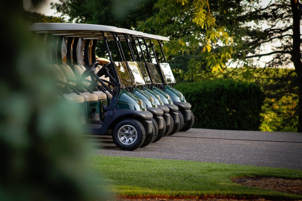 Golf carts in the villages, florida