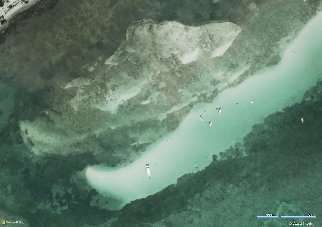 Grassy Key Sandbar in Marathon, Florida Keys