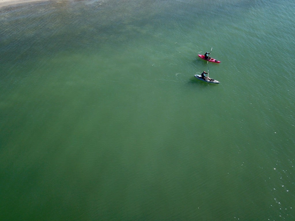 kayaking caladesi island unsplash