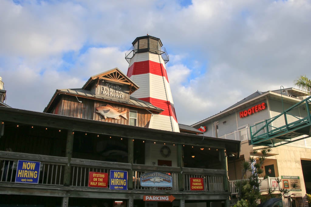 John's Pass Village in Madeira Beach, Florida