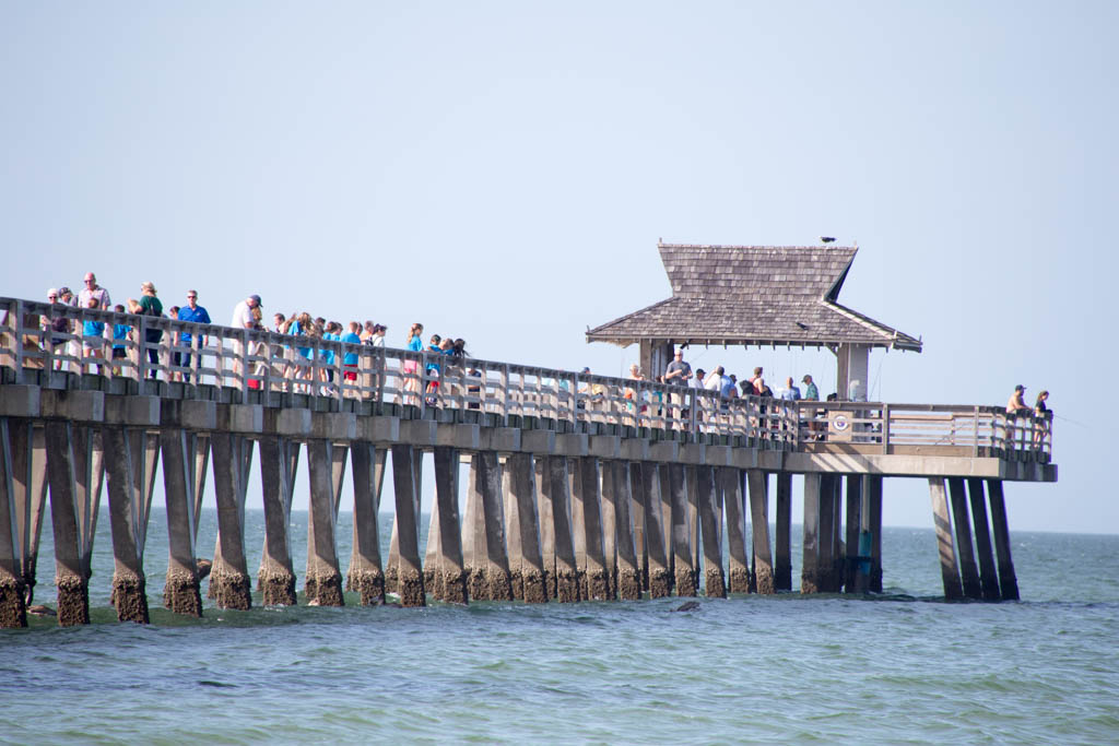 The historic pier in Naples, Florida