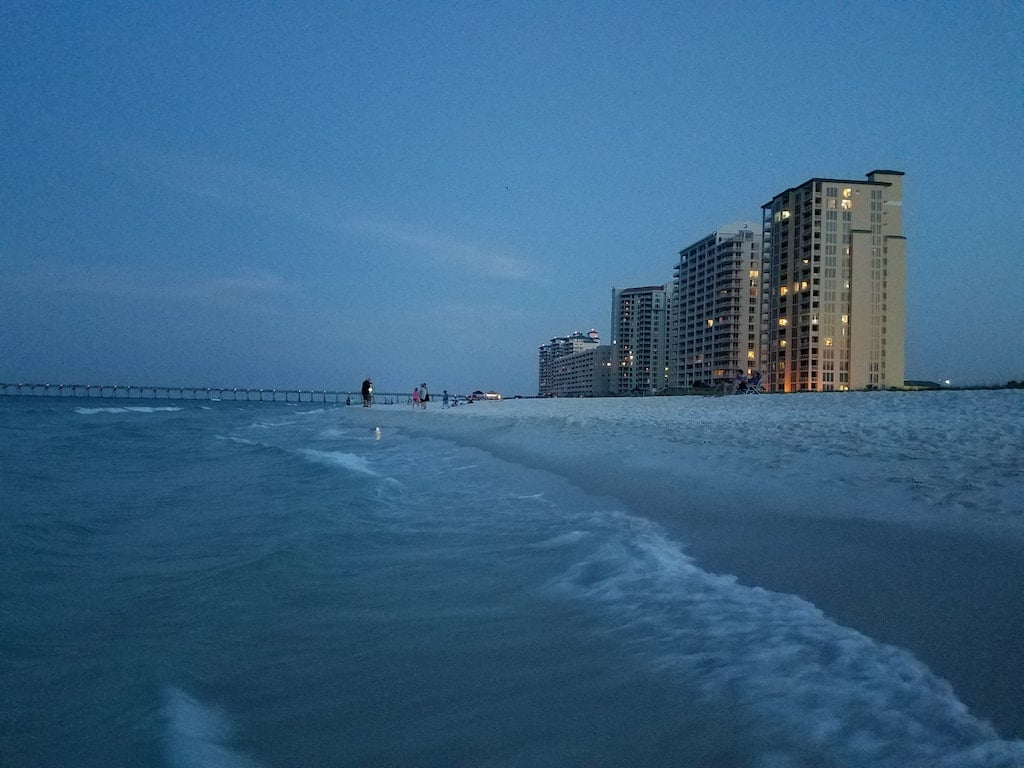 Hotels on the beach in Navarre Beach, Florida