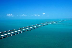 7 Mile Bridge on the Overseas Highway to Key West and the Florida Keys