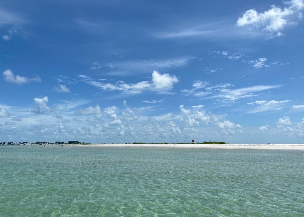 Passage Key, an undeveloped island near Tampa and national wildlife refuge.