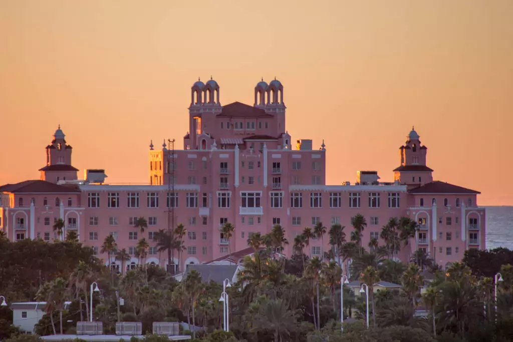 The Don Cesar Hotel in St Pete Beach, Florida