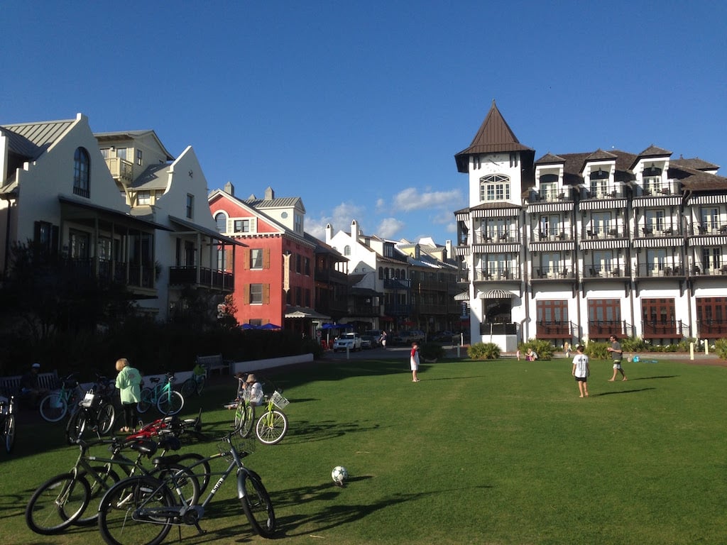 Rosemary Beach is one of the most unique beach towns in the Florida panhandle