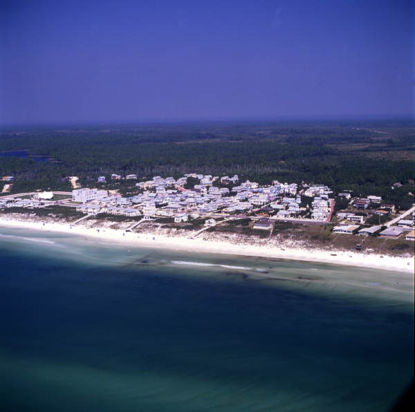 Grayton Beach State Park, Florida aerial view beach