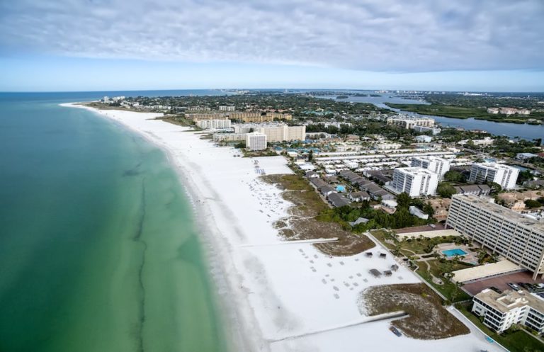 The beaches of Siesta Key, Florida