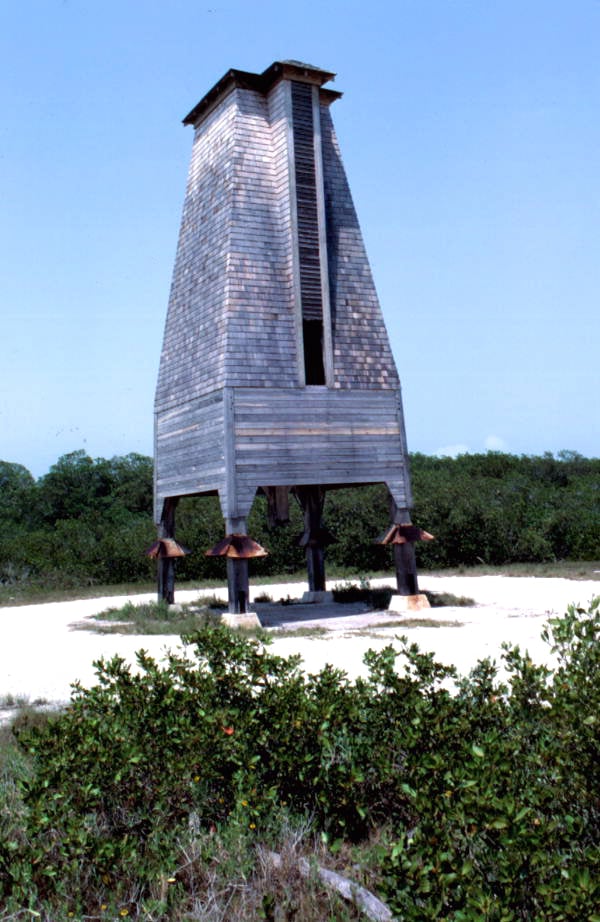 The historic Perky Bat Tower on Sugarloaf Key, in the Florida Keys