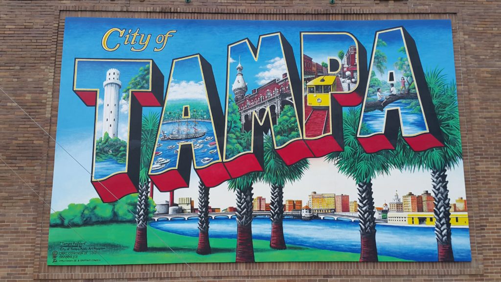 City of Tampa Mural, Tampa Florida