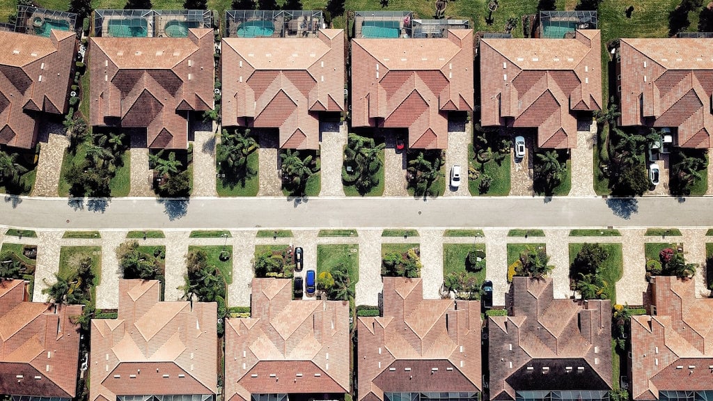 aerial photo of the villages, florida