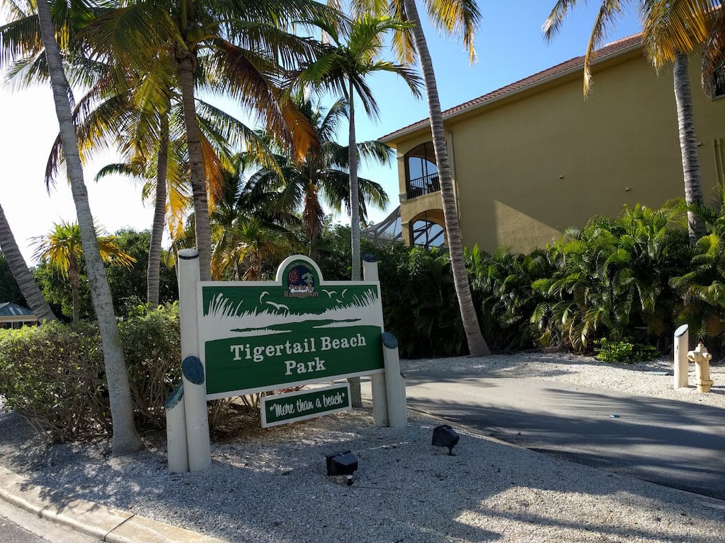Tigertail beach park in Marco Island, Florida is one of Florida's best beaches