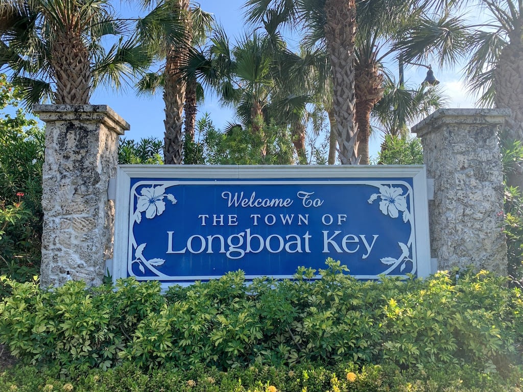 Town of Longboat Key sign