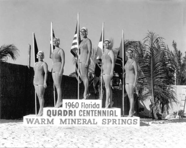 Warm Mineral Springs Vintage Photo Swimsuit Competition